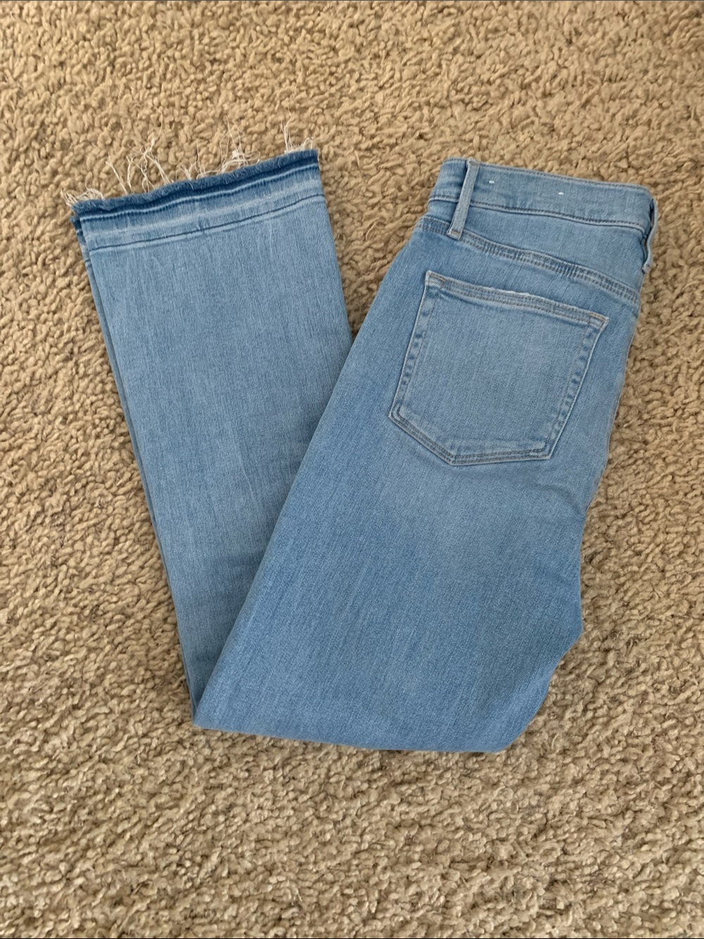 Loft Womens High Rise Kick Crop Jeans